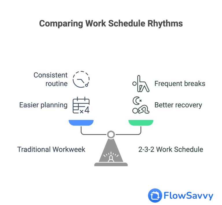 Week 2 Work What Is the 2-3-2 Work Schedule and How to Make It Work for You